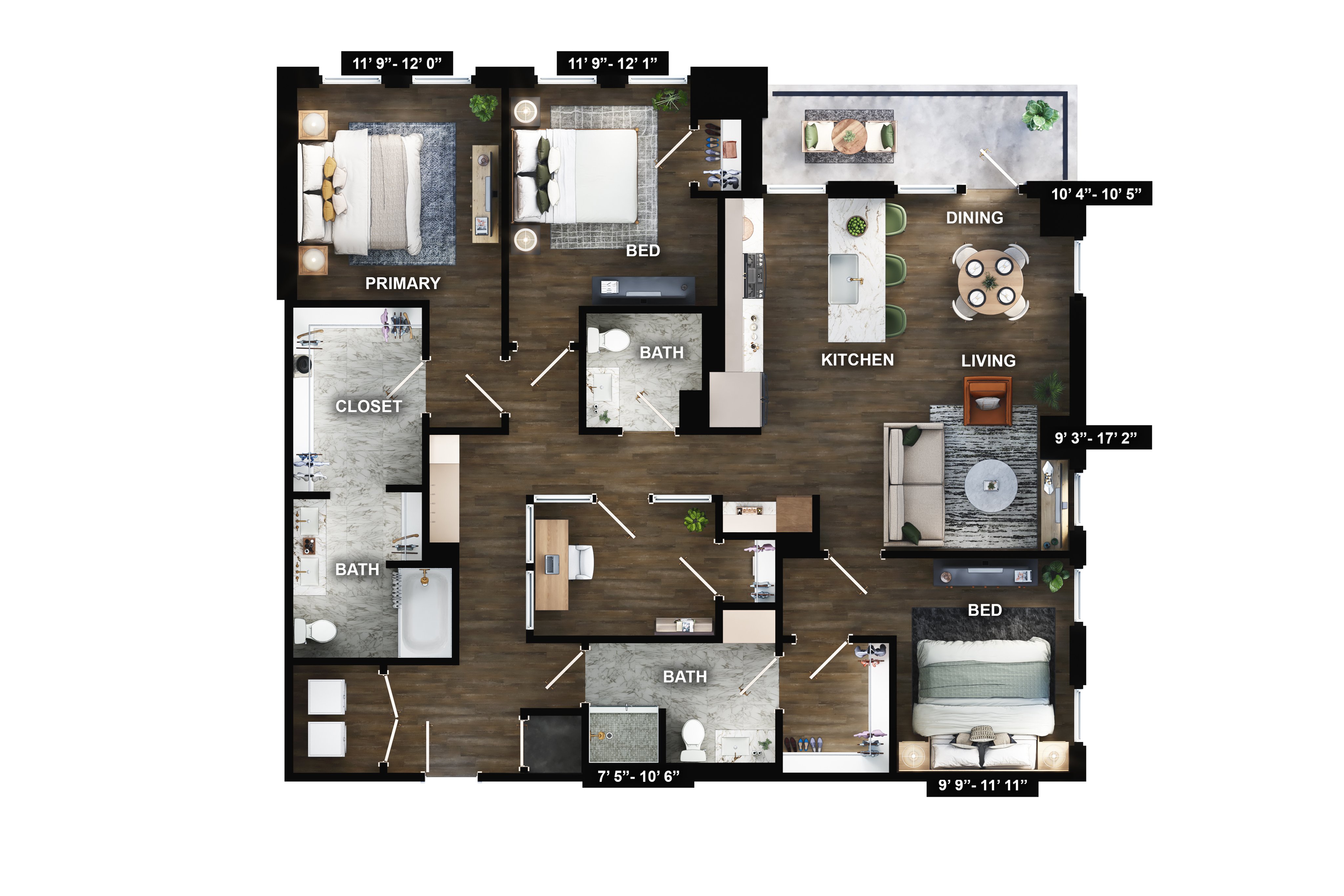 C1-B floor plan