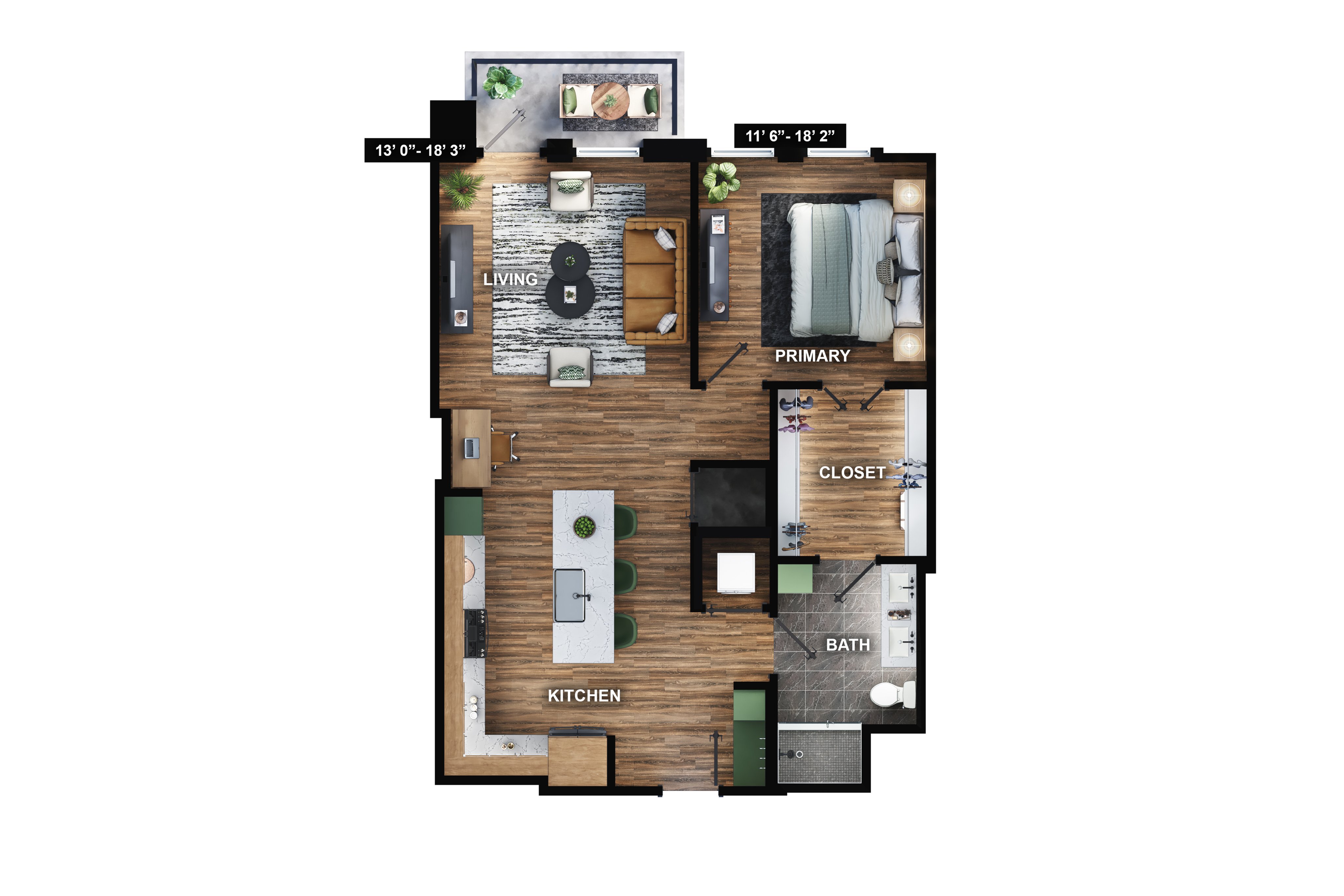 A11-B floor plan