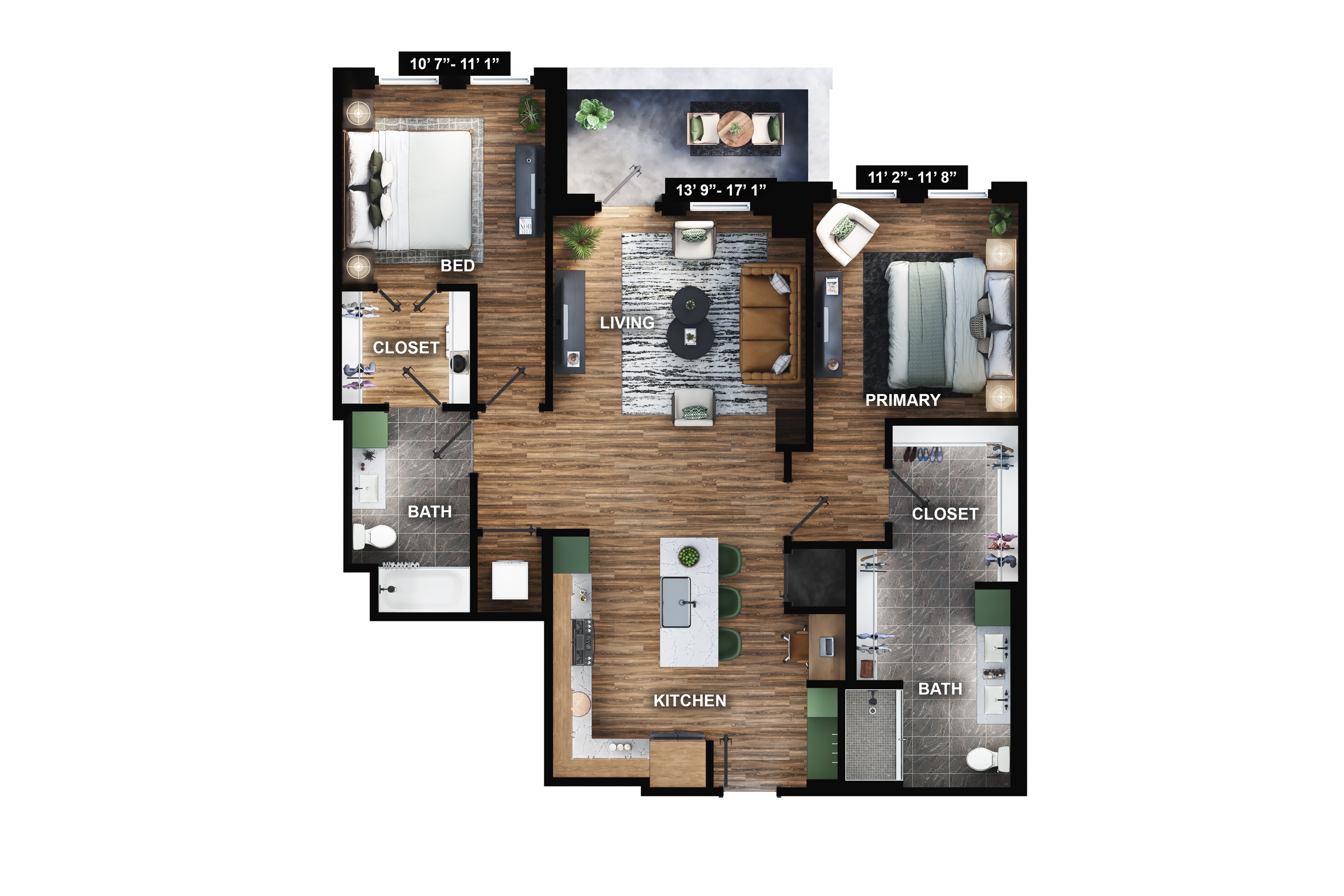 B2-B Acc floor plan
