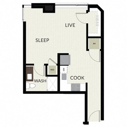 Studio-S1 floor plan