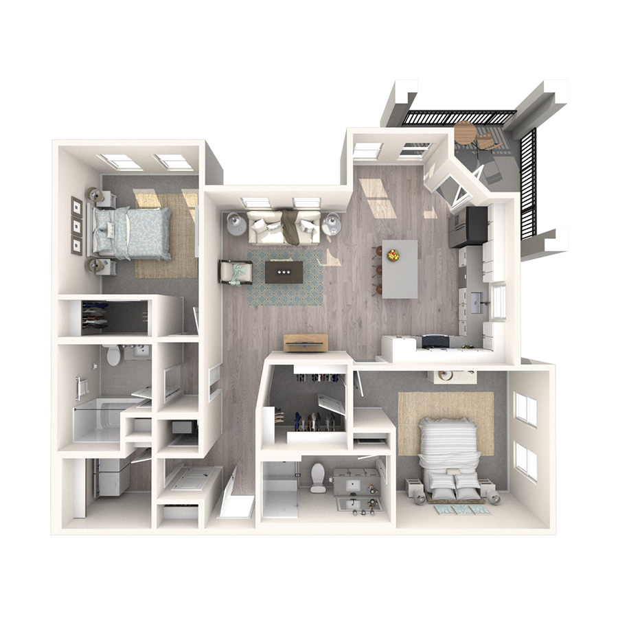 B4 floor plan