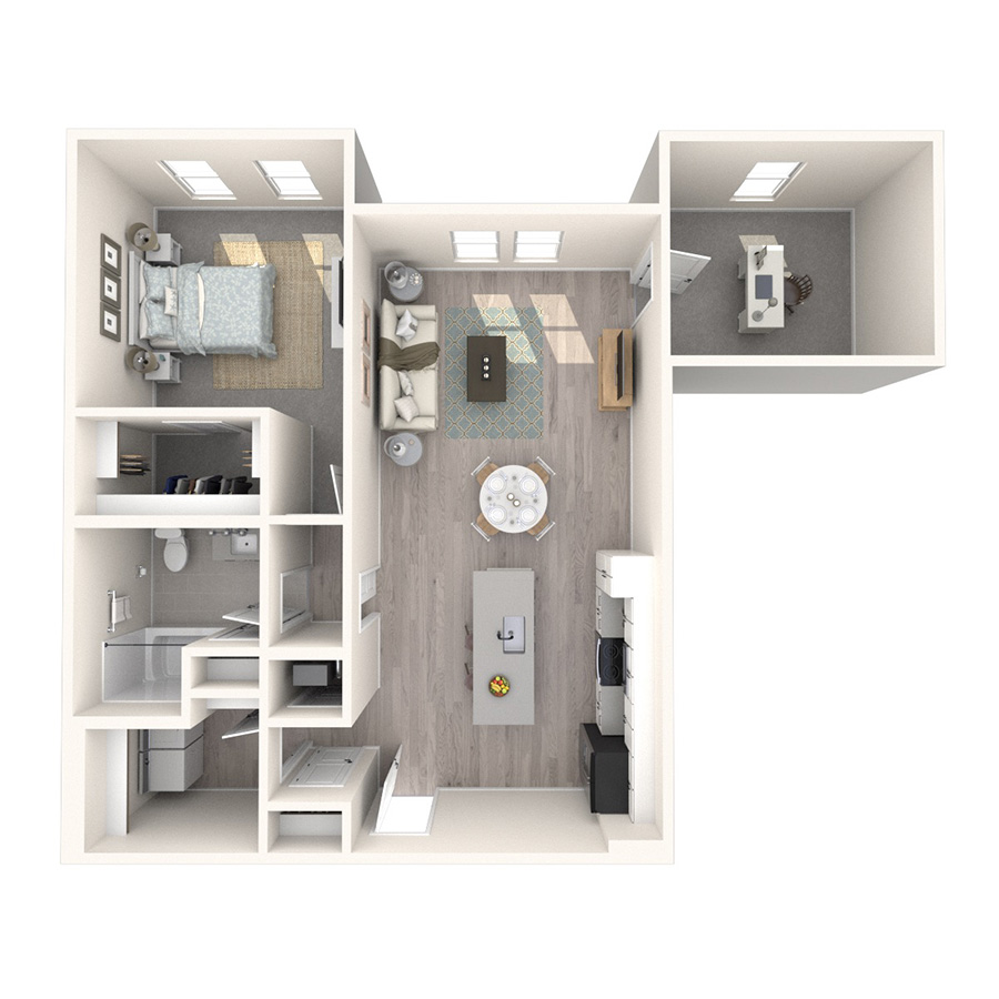 A4-D floor plan