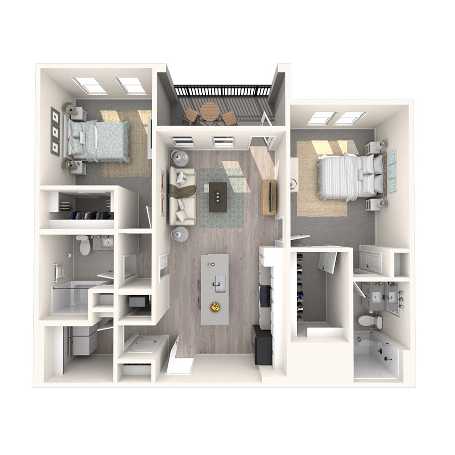B2 floor plan