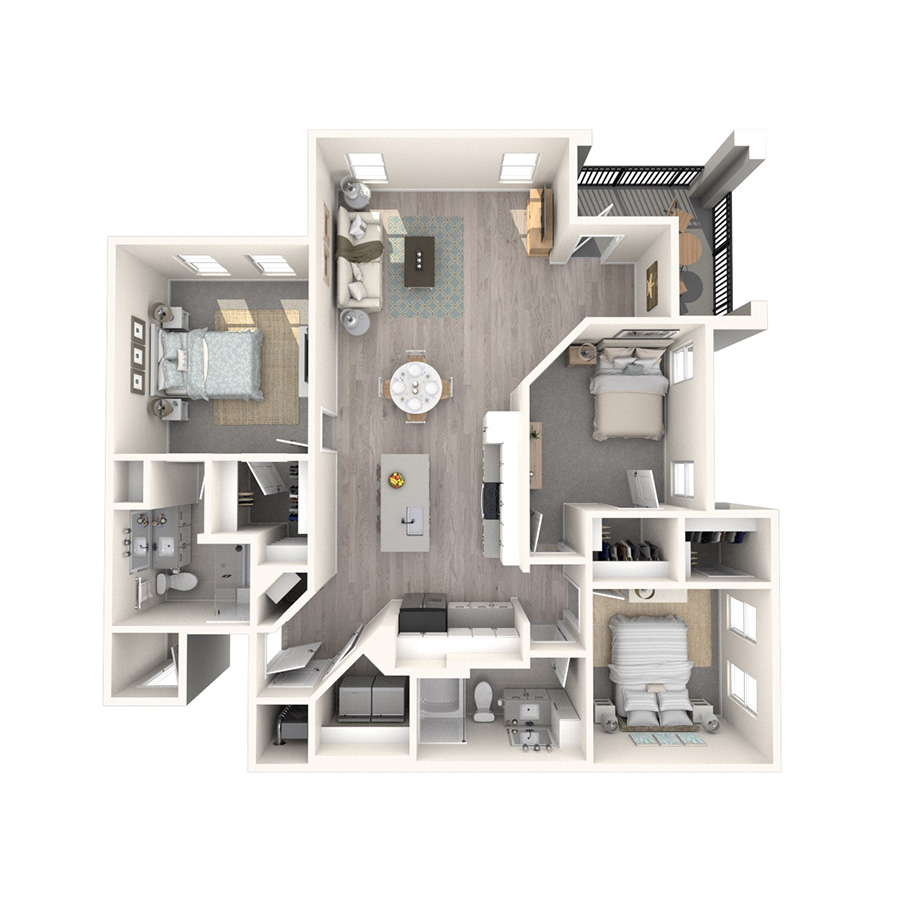 C1 floor plan
