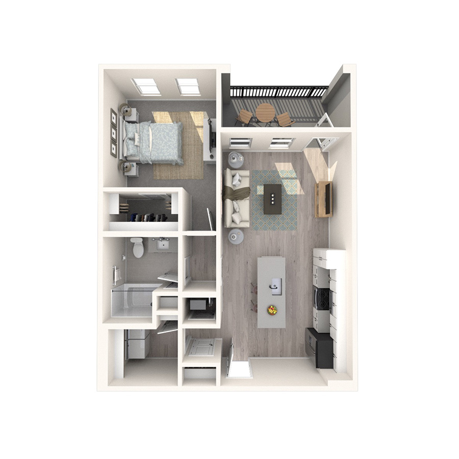 A1 floor plan