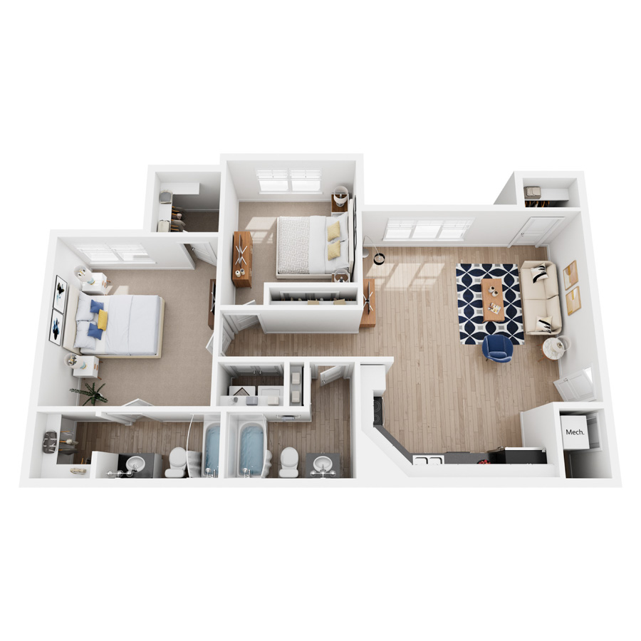 C2 floor plan
