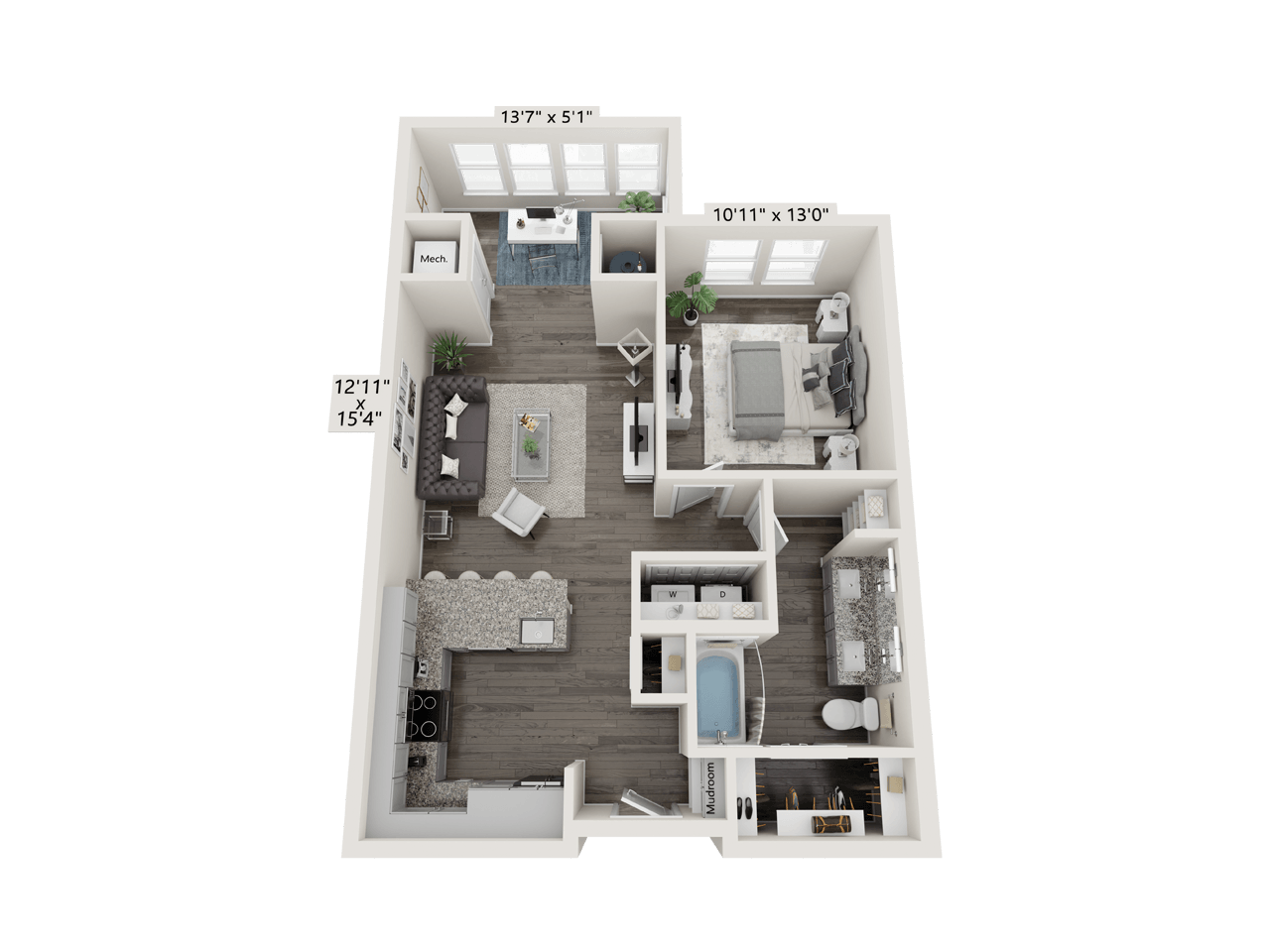 A2A floor plan
