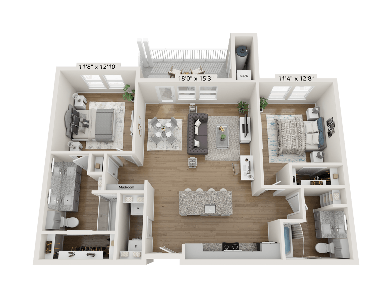 B2 floor plan