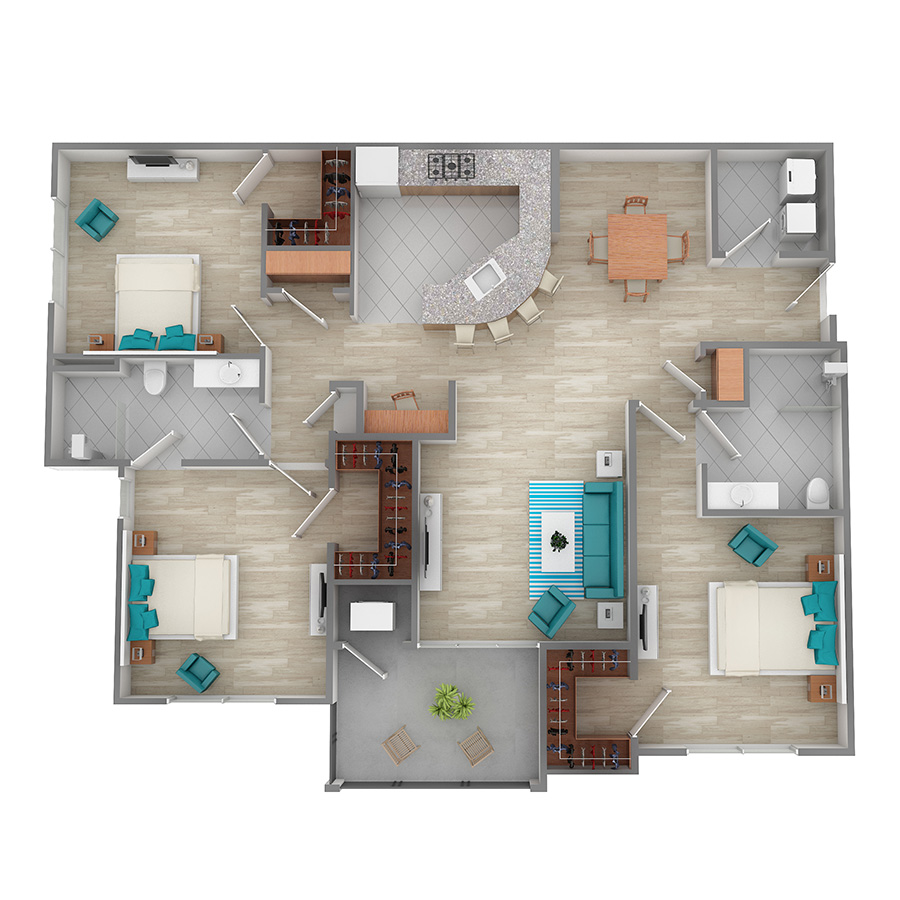 C1R floor plan