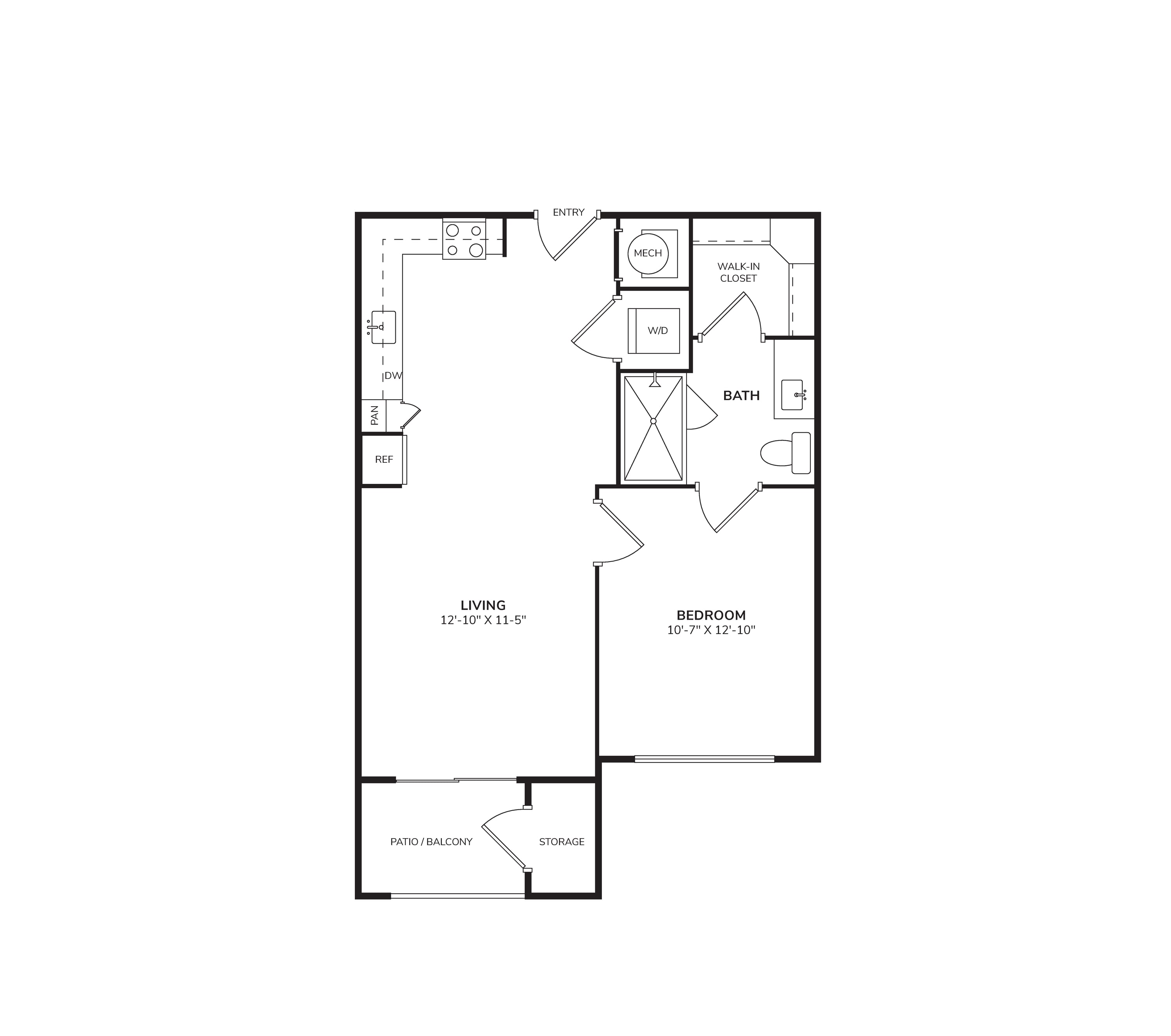 A1 floor plan