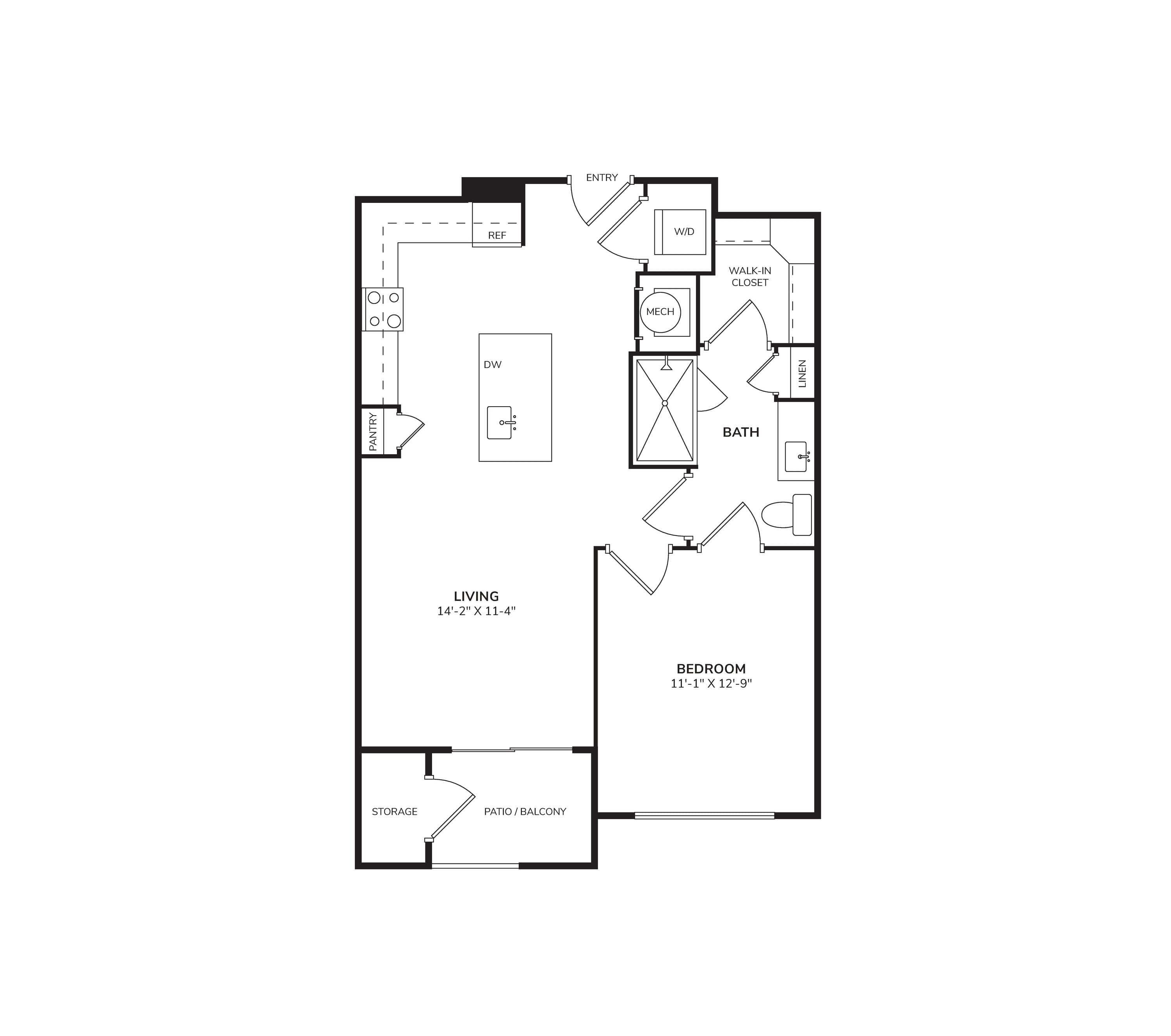 A2A floor plan