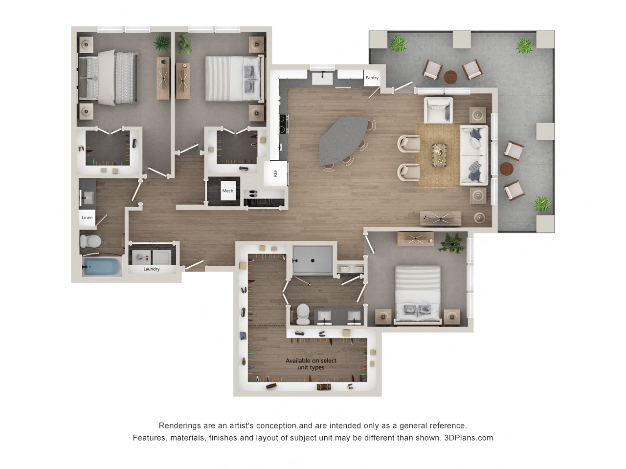 C1B floor plan