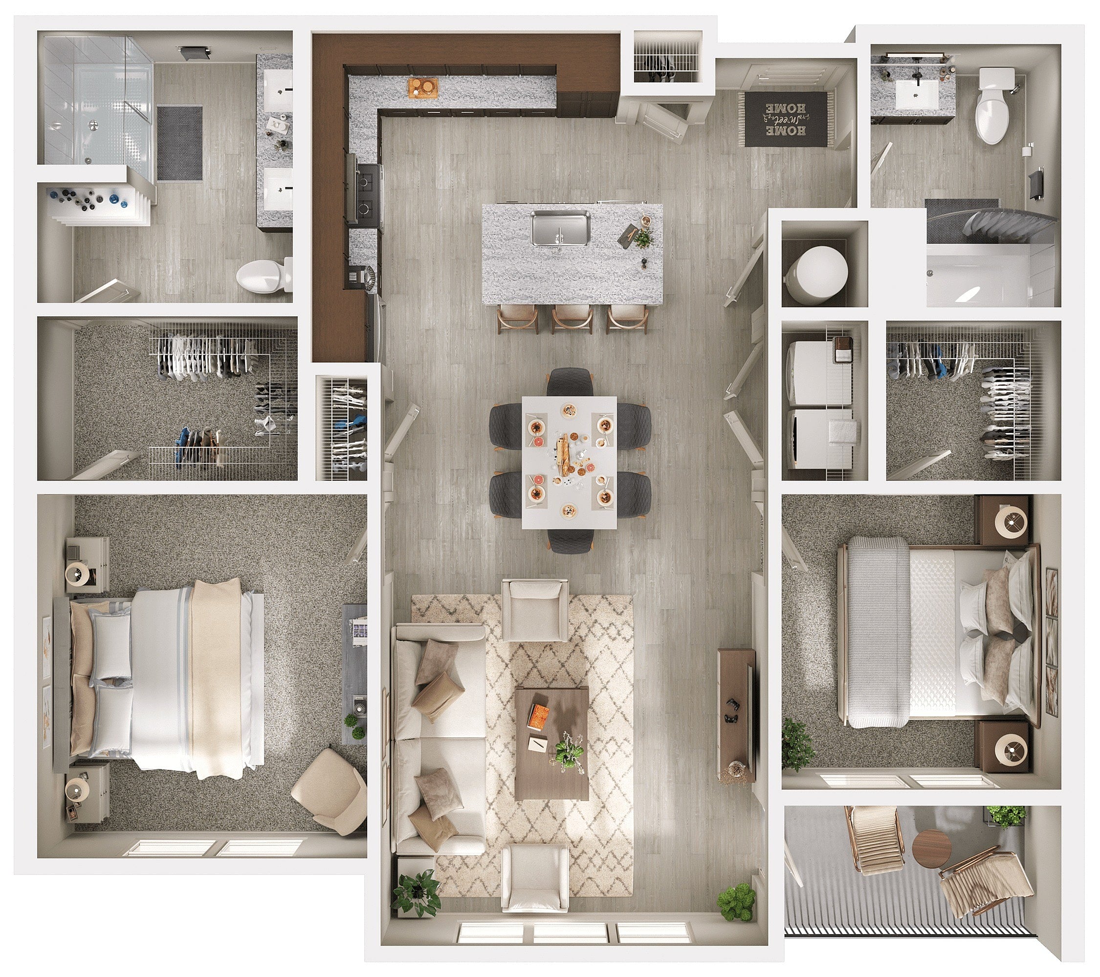 Maple floor plan