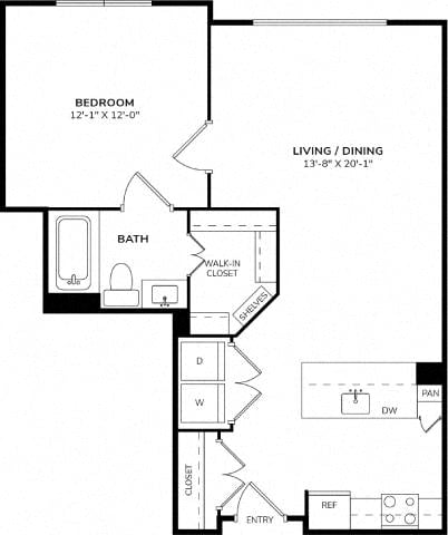 A2 floor plan