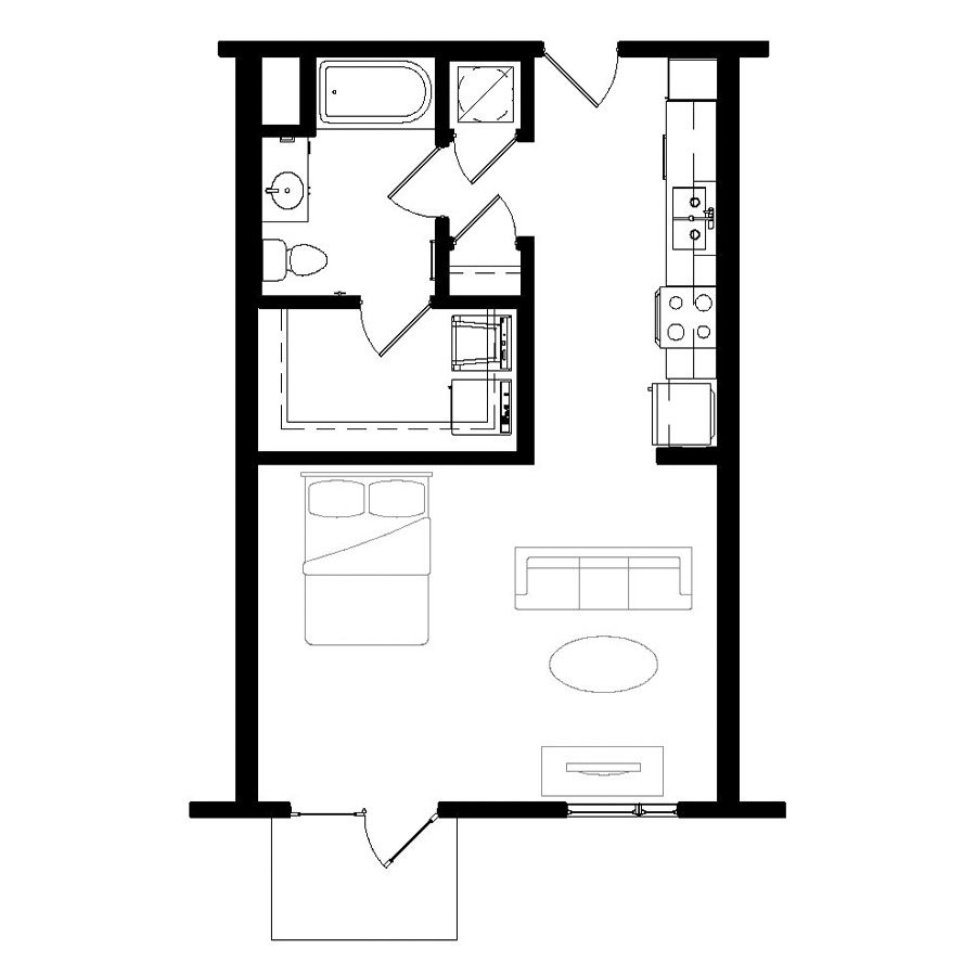 The Charge floor plan