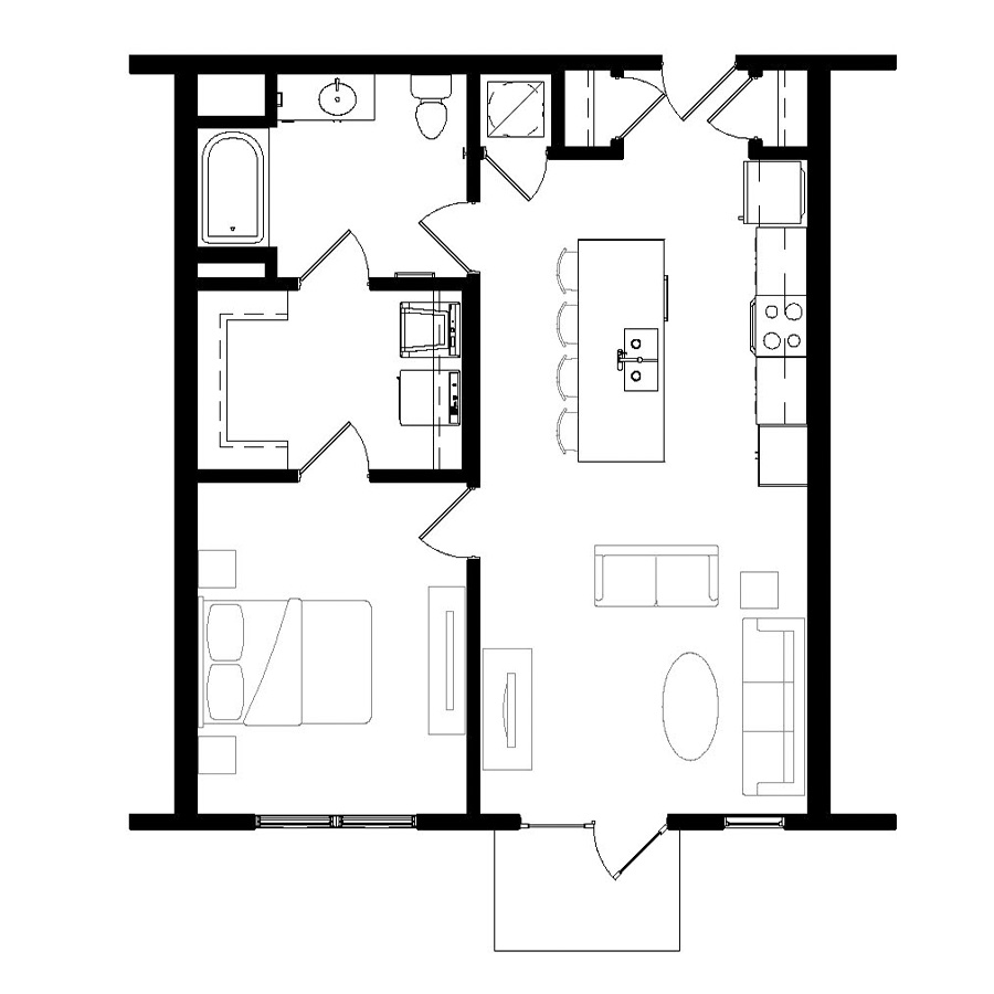 The Tonne floor plan