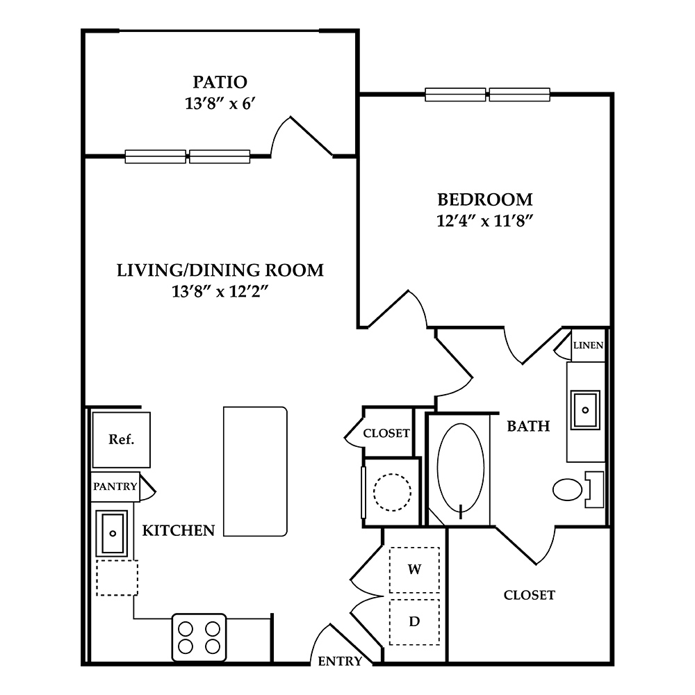 A1 floor plan