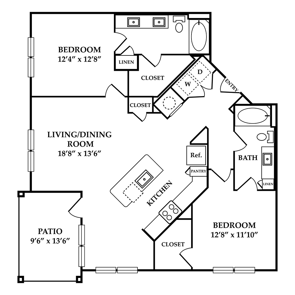 B2 floor plan