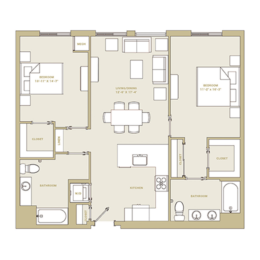 B8 floor plan