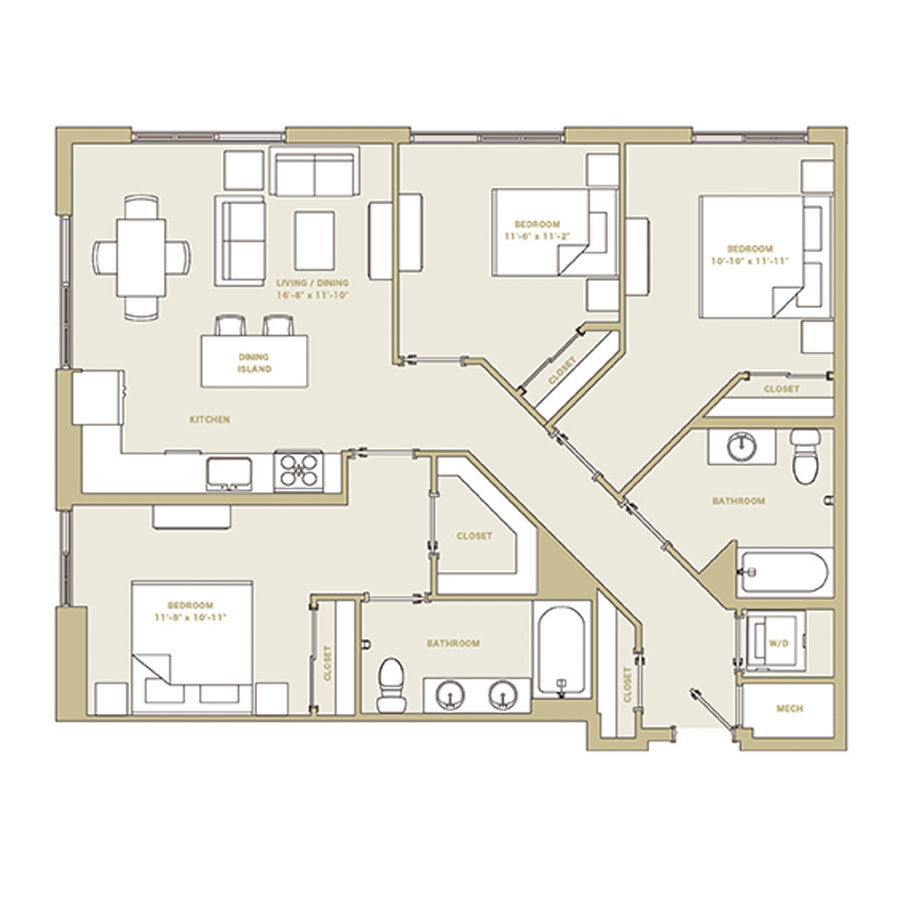 C1 floor plan