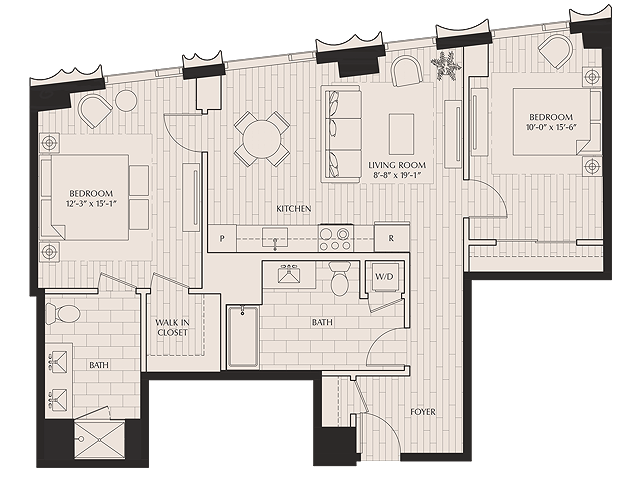B2 floor plan
