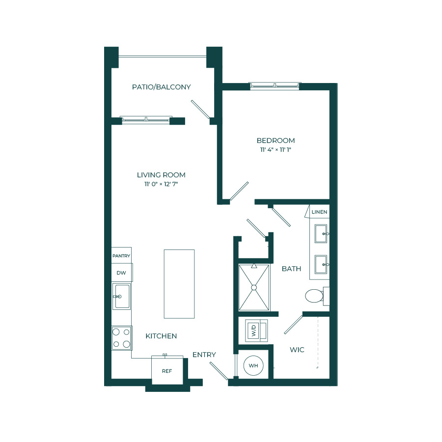A1m1 floor plan