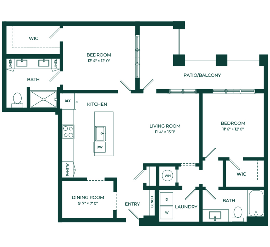 B4m1 floor plan