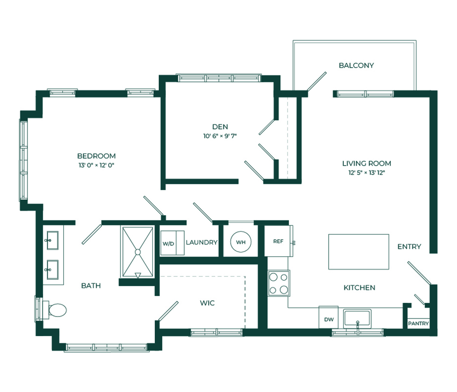 CH Type A floor plan