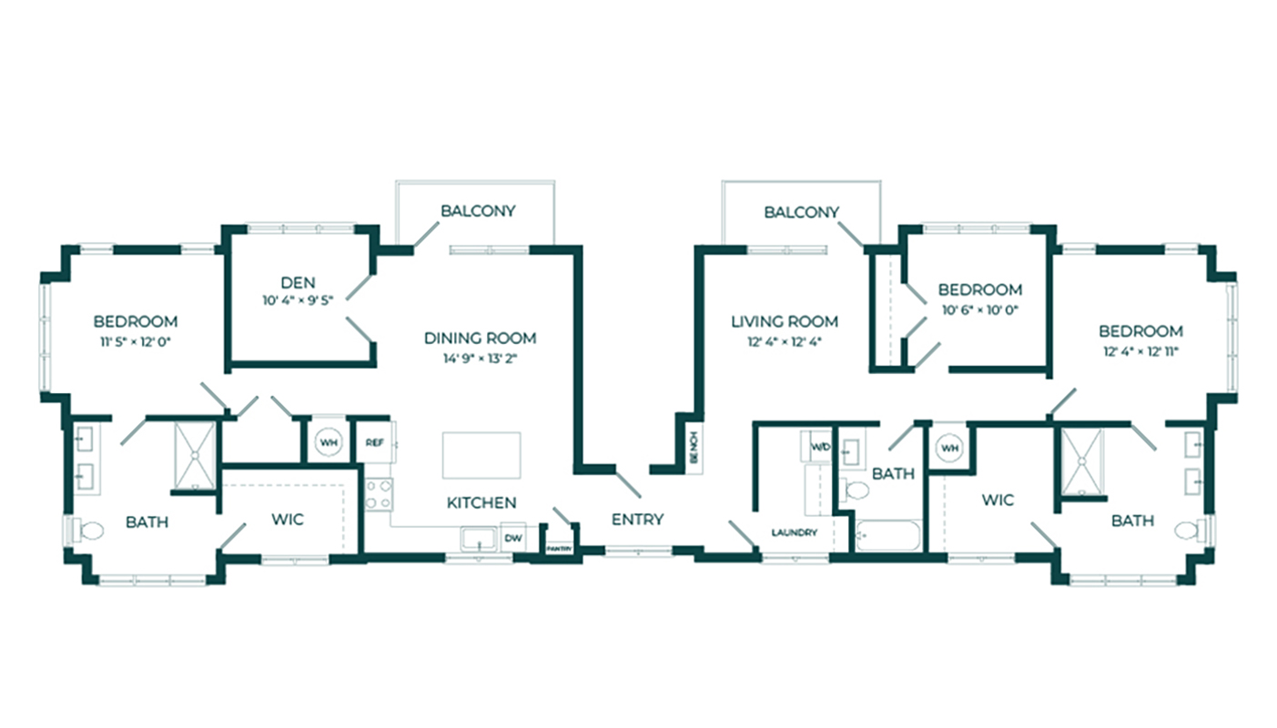 CH Type B floor plan