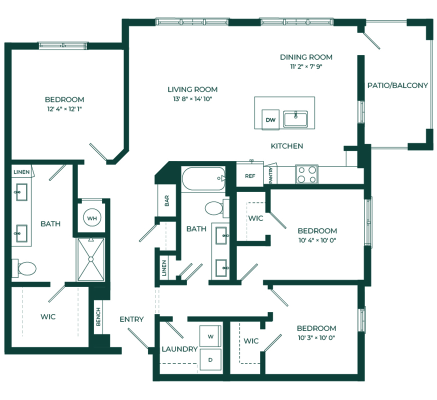 C1 floor plan