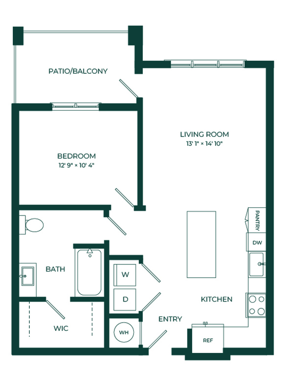 A2 Type A floor plan
