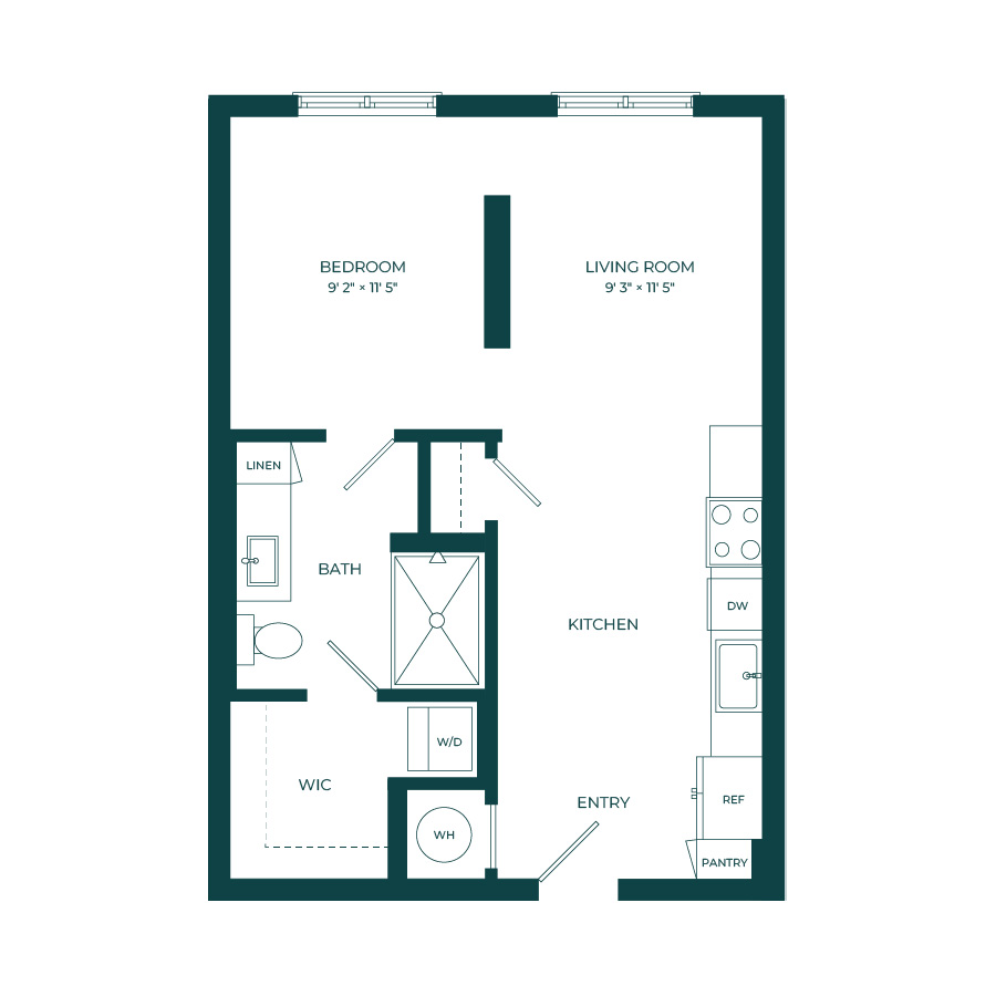S1m1 floor plan