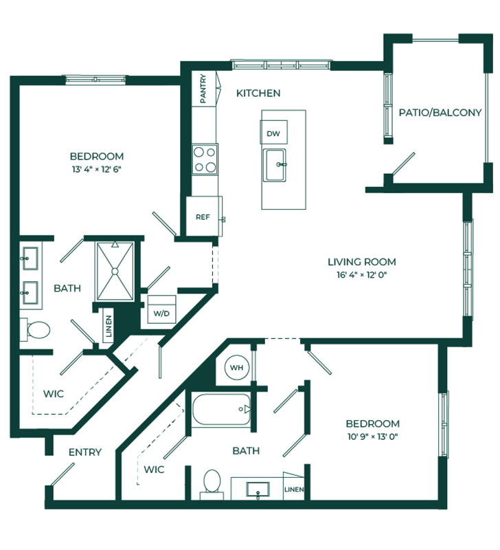 B2 floor plan