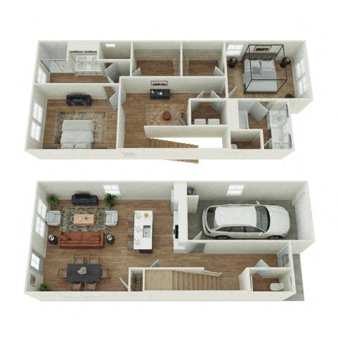 The Avalon floor plan