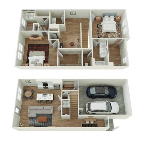 The Hampton floor plan