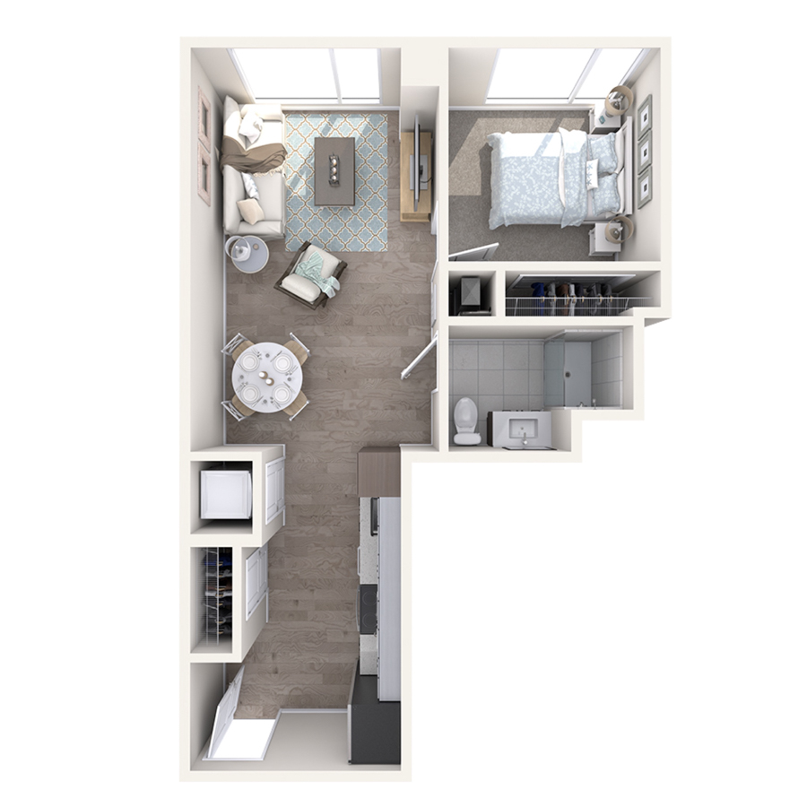 Watermark - 1.10 floor plan