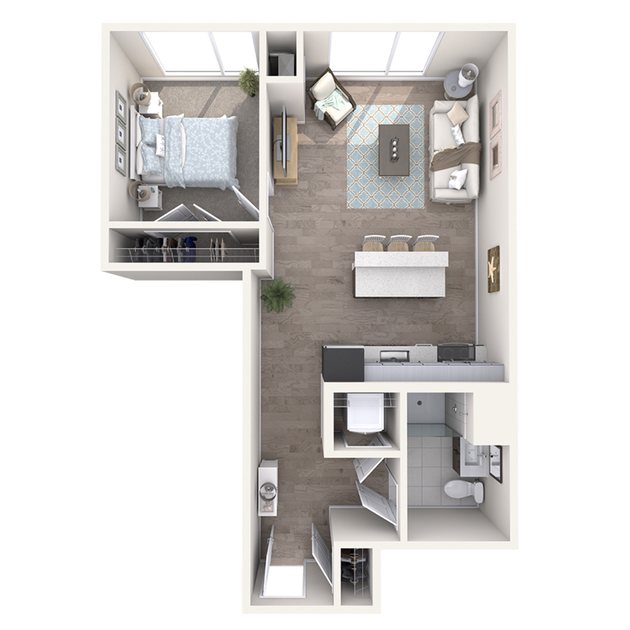 Watermark - 1.1 floor plan