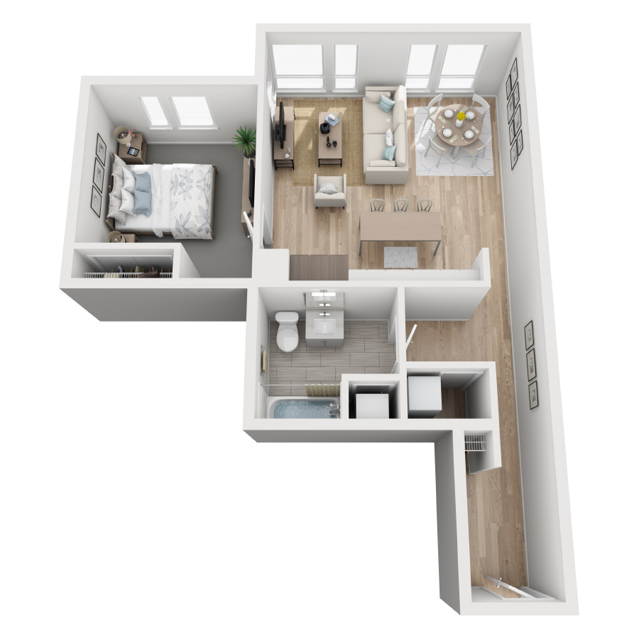 Union House - A1 floor plan