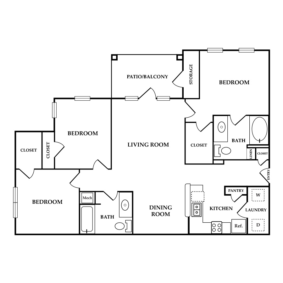 C1 floor plan