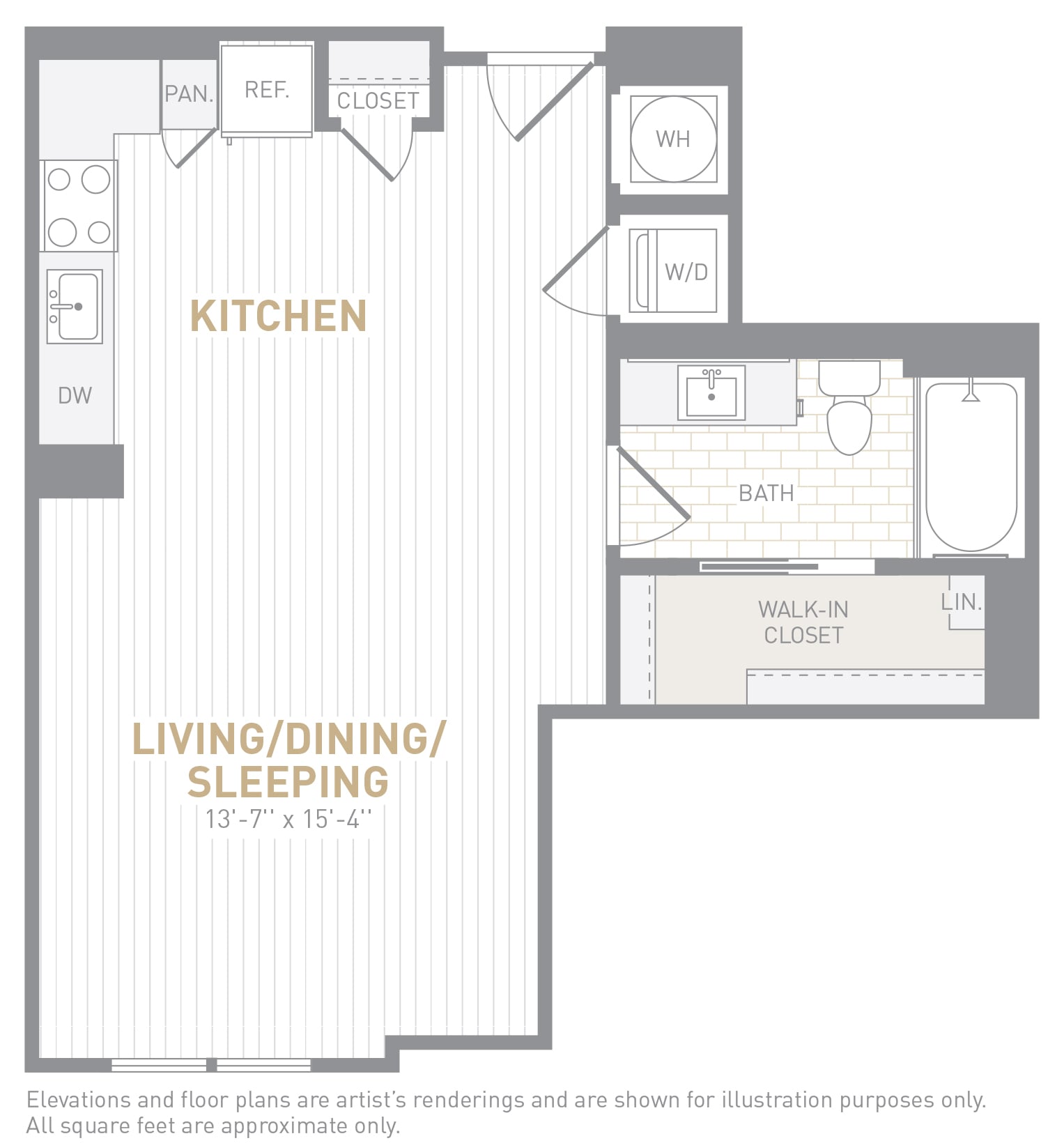 Studio-S01 floor plan