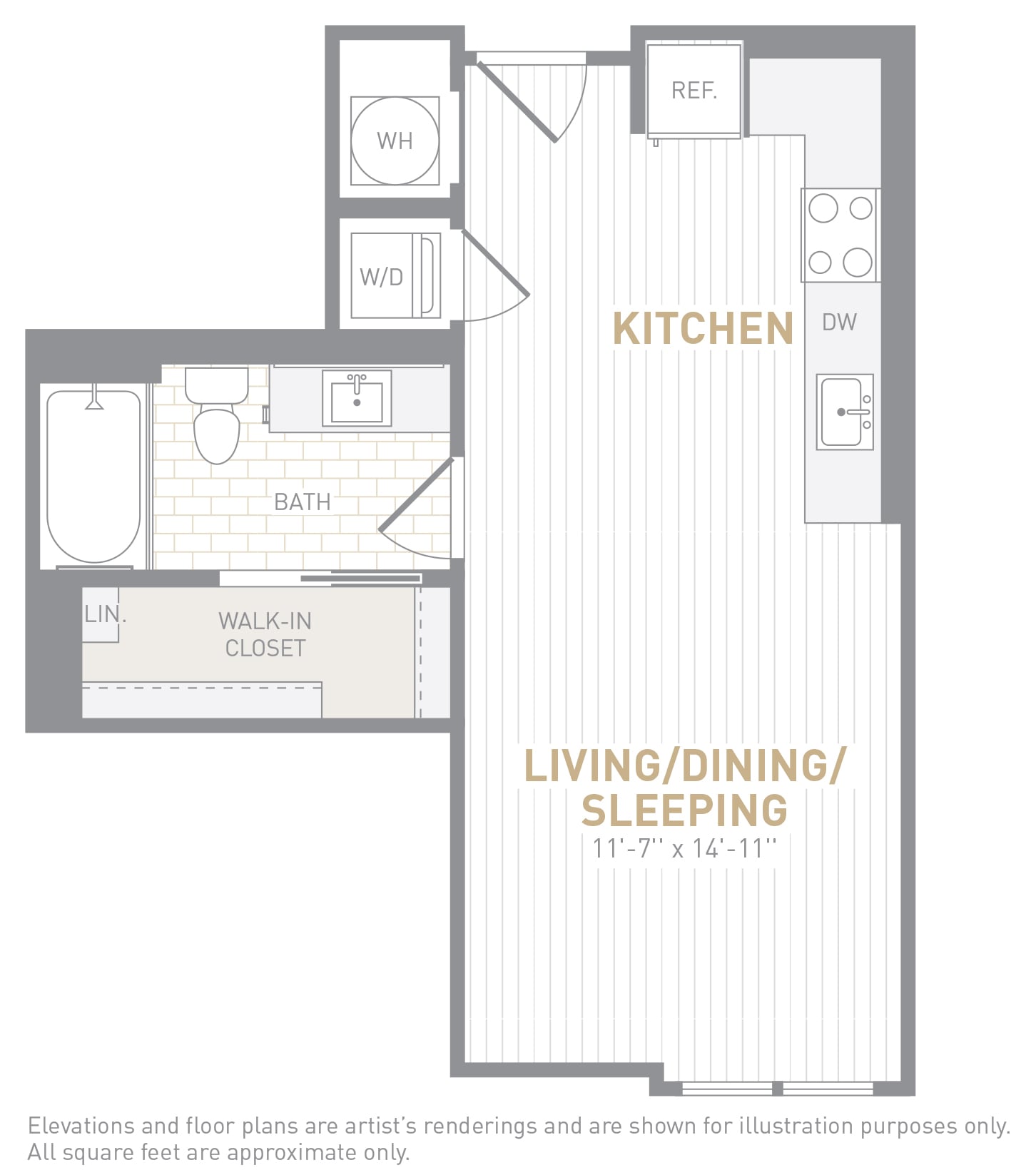 Studio-S01a floor plan