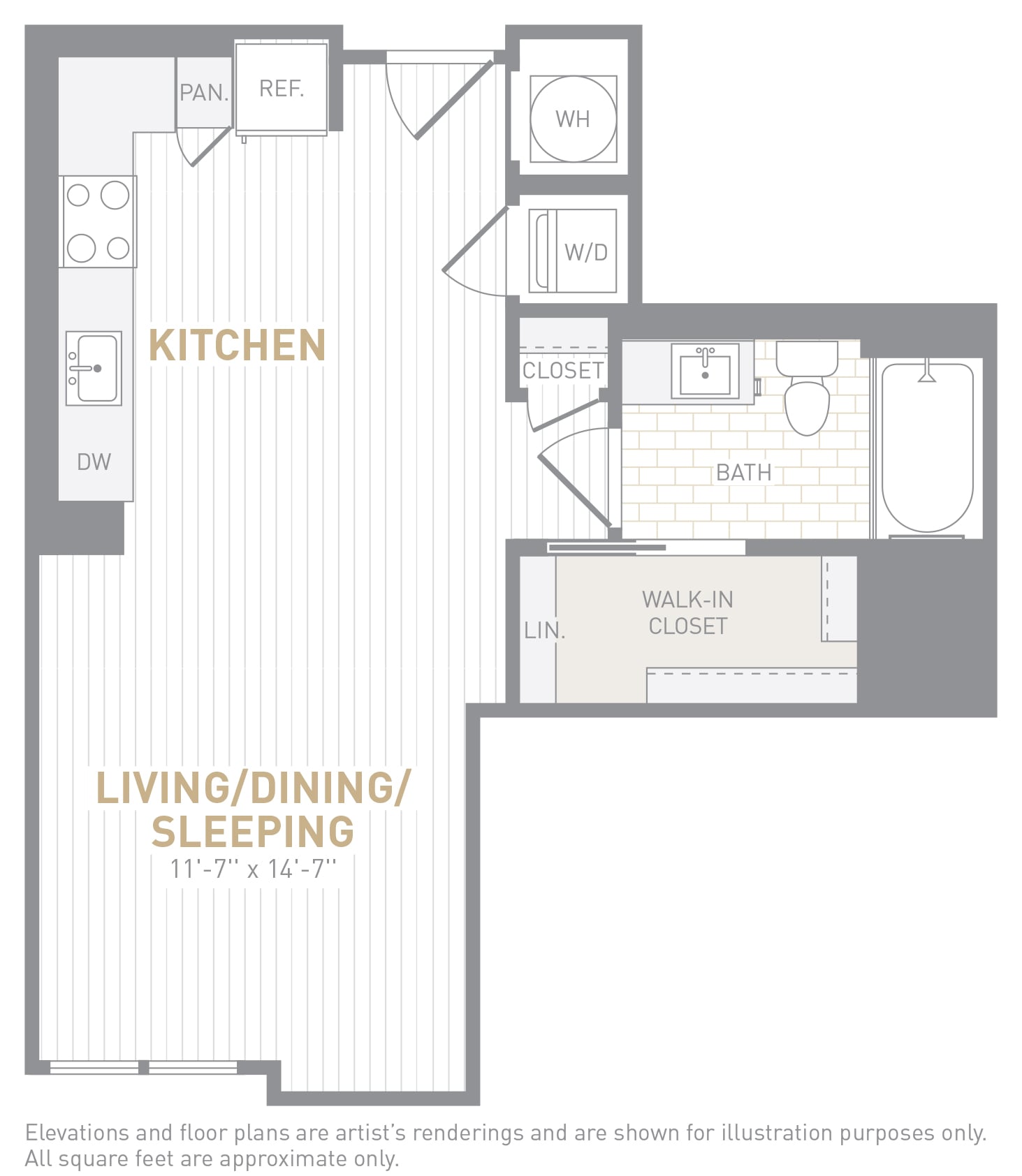 Studio-S01b floor plan