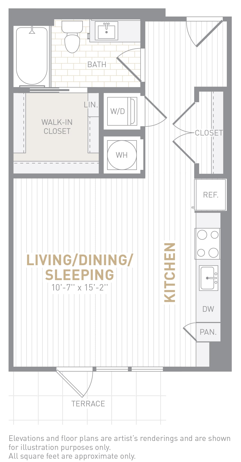 Studio-S03 floor plan