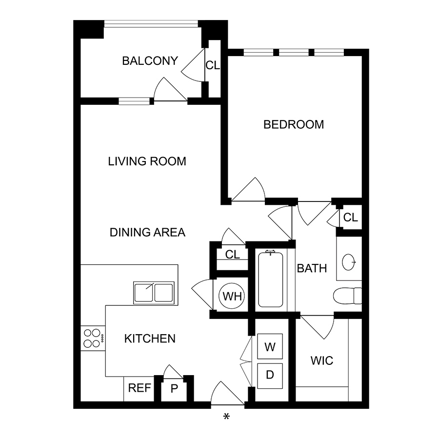 Honey floor plan