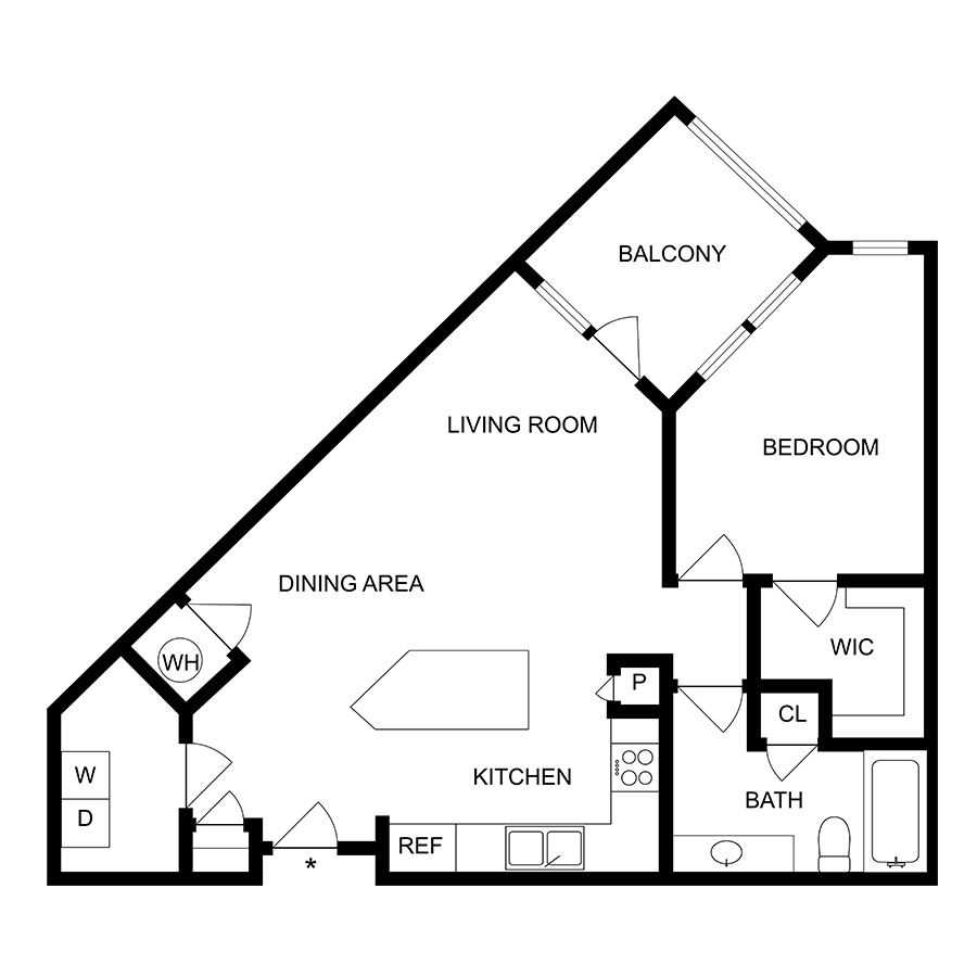 Amber floor plan