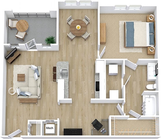 Brooklyn floor plan