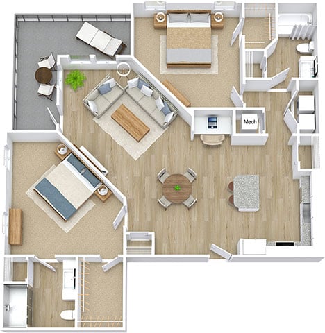 Thatcher floor plan