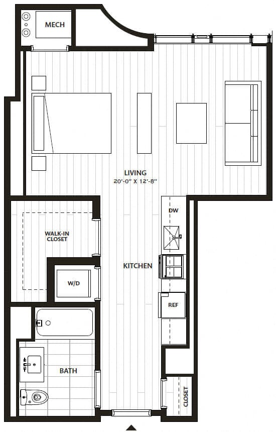 Studio-S4 floor plan