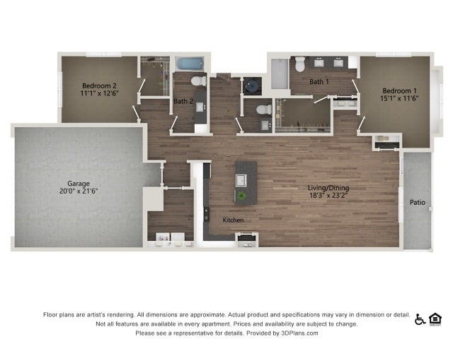 Villa floor plan