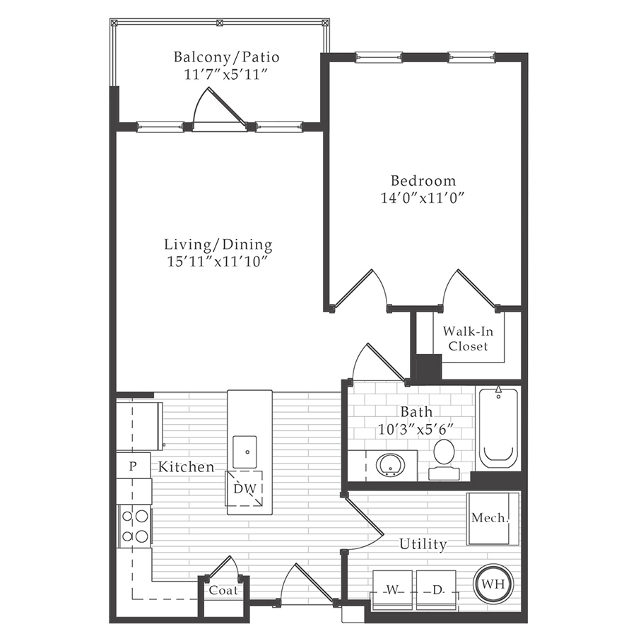 A1 floor plan